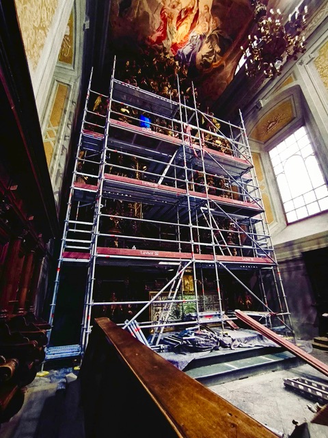 Partito il restauro dell’Ancona seicentesca