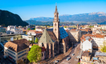 Bolzano città commerciale, ora come all'ora