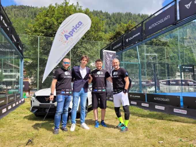 Campi da padel con Zambrotta testimonial