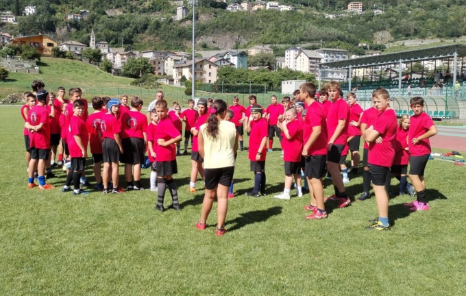 Iniziato a Sondalo il Camp Rugby CHJ 2023