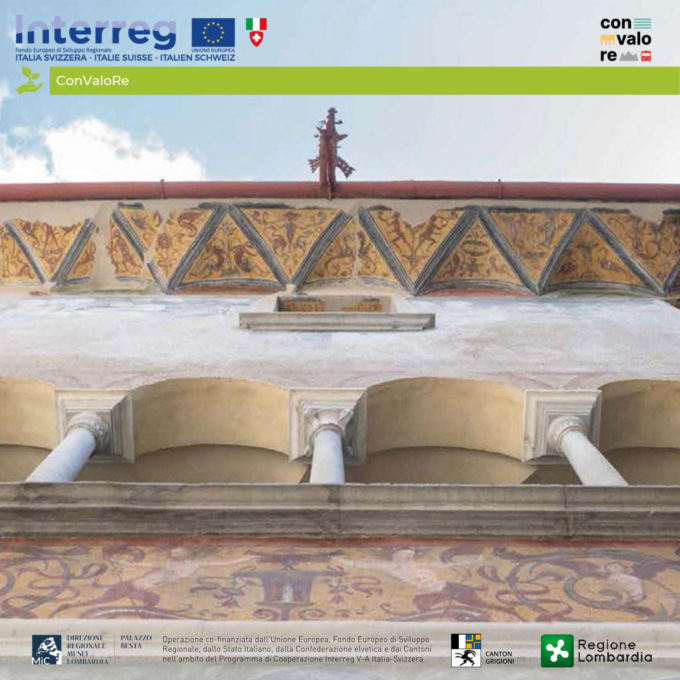 Presentazione dei risultati del restauro degli affreschi di Palazzo Besta