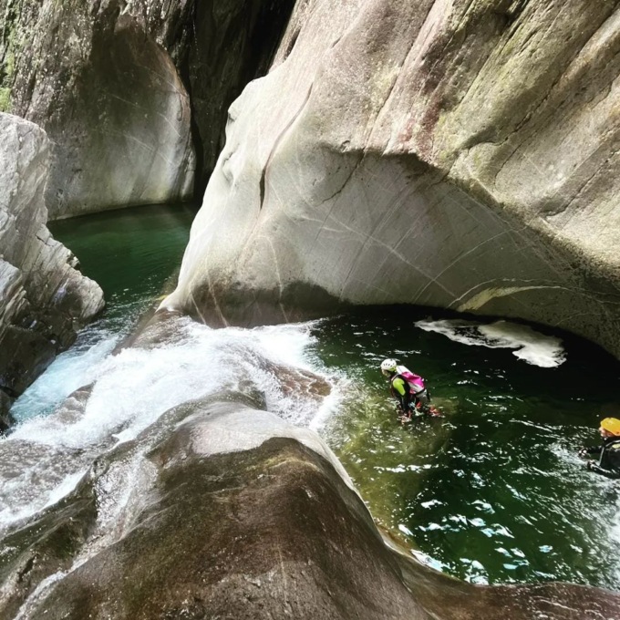 Grandi emozioni al raduno internazionale di Canyoning