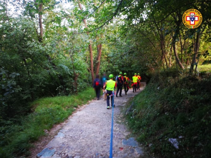 Doppio allarme in Valmasino per il soccorso alpino