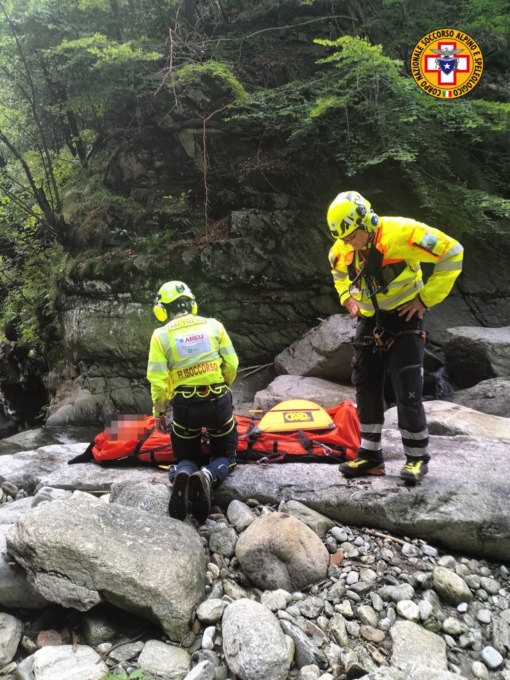 Chiavenna: drammatico incidente nel torrente Pilotera