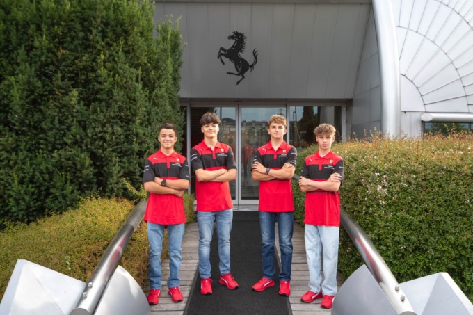Francesco Marenghi selezionato alla Ferrari Driver Academy