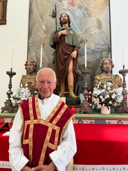 Il cardinale Coccopalmerio alla chiesa monte Reola