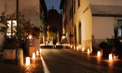 Chiavenna, notte di San Lorenzo a lume di candela
