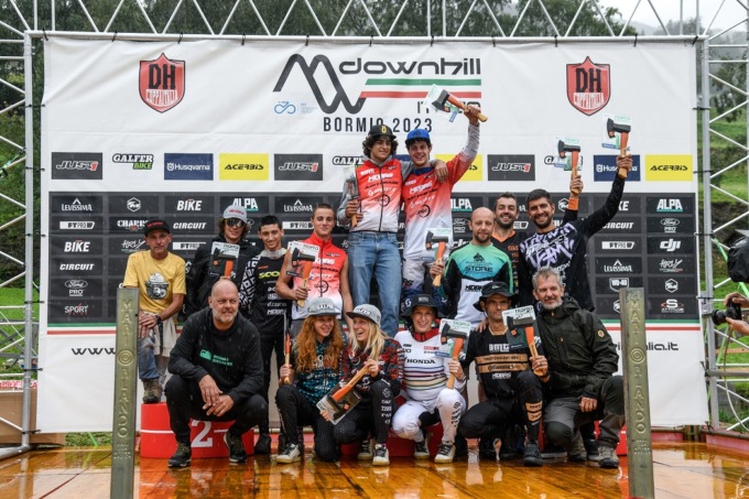 A Bormio assegnati Coppa Italia Downhill 2023 e “Trofeo Regione Lombardia by Husqvarna”