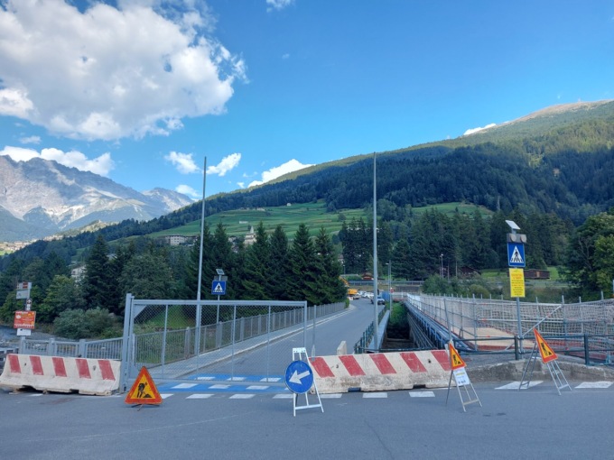 Partiti i lavori sul ponte di Zola