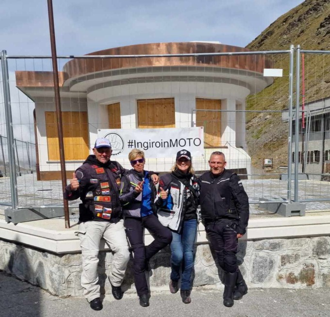 Ingiroinmoto fino al passo dello Stelvio