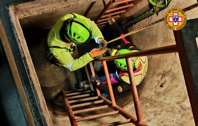 Enel Green Power e Soccorso Alpino: esercitazione di evacuazione di un ferito in centrale