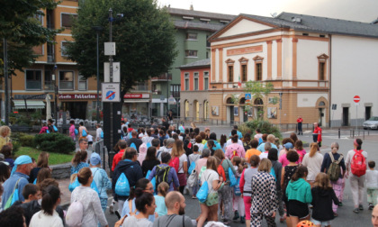 a Morbegno la solidarietà corre in pigiama