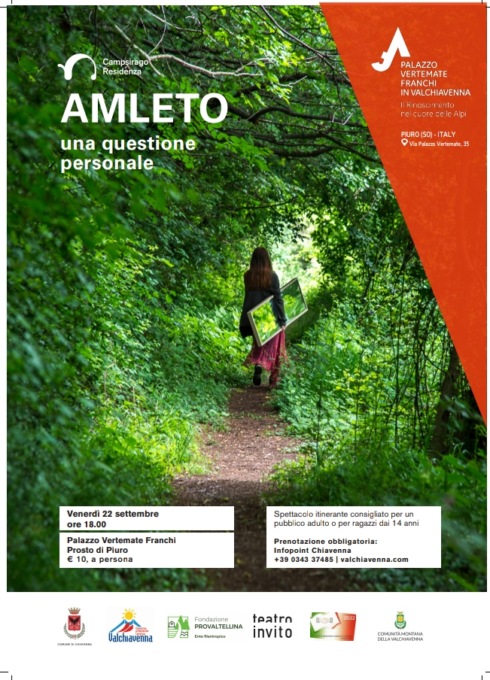 “Amleto. Una questione personale”: spettacolo a Palazzo Vertemate