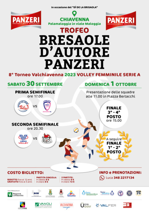 Trofeo Panzeri: a Chiavenna il grande volley femminile con la campionessa Paola Egonu