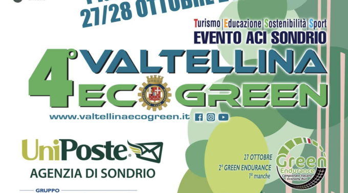 4° Valtellina EcoGreen: turismo, educazione, sostenibilità e sport