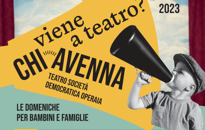 Sabato 14 ottobre riparte Teatro e musica in Valchiavenna – LA BELLA STAGIONE