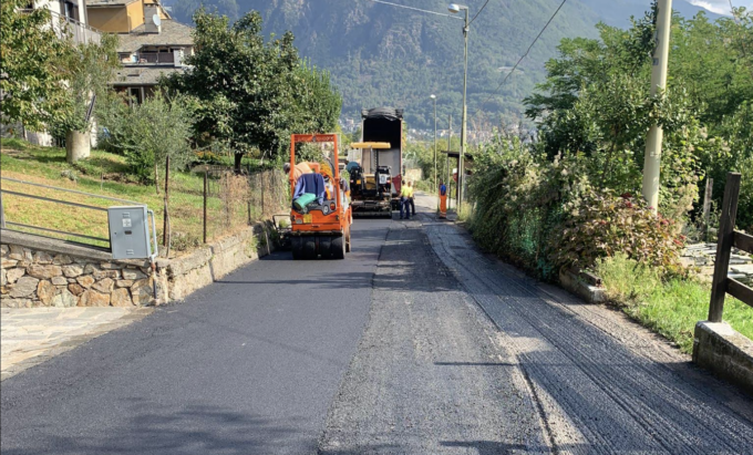 A Sondrio e nelle frazioni maggiore sicurezza grazie a strade e marciapiedi rimessi a nuovo