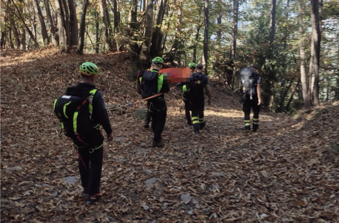 Giovane scout in difficoltà, interviene il Soccorso Alpino