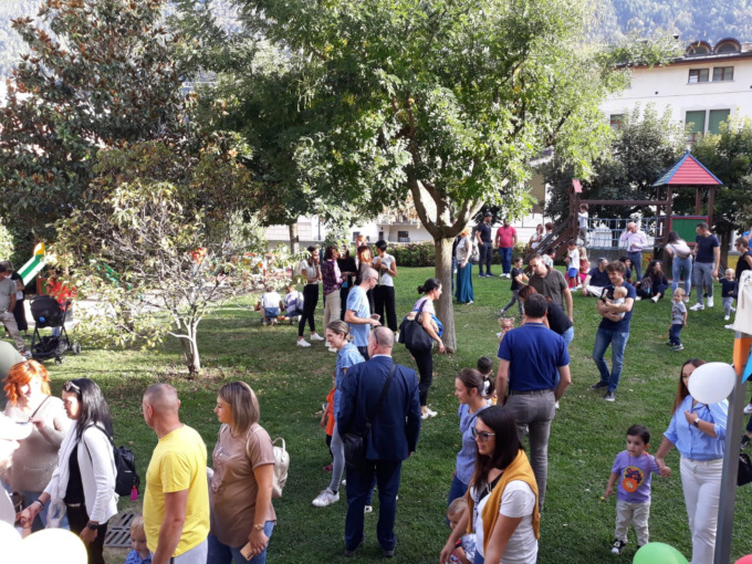 Al Giardino d’infanzia la festa dell’accoglienza dei bambini nuovi