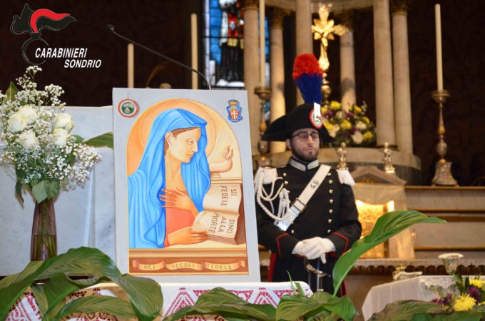 Commemorata a Sondrio la “Virgo Fidelis”