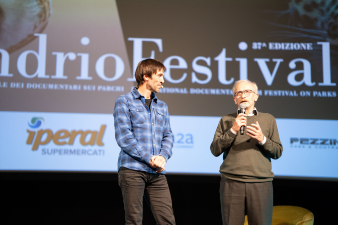 “Se sei felice non c’è ostacolo che ti ferma. Siate felici”: l’invito di Hervé Barmasse al pubblico del Sondrio Festival
