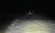 Sorpreso dalla troppa neve, escursionista recuperato dai soccorsi