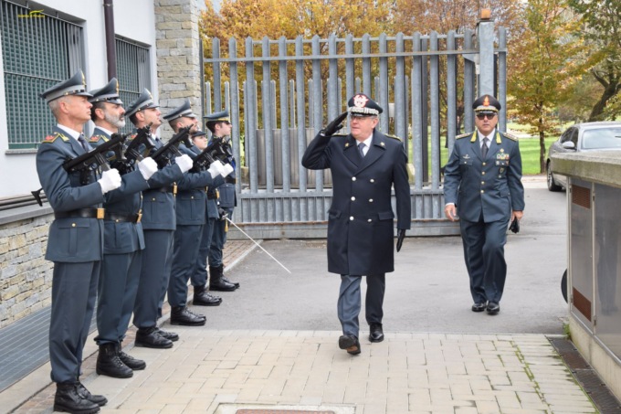 Il Comandante Regionale della Guardia di Finanza della Lombardia in visita ai reparti della Provincia di Sondrio