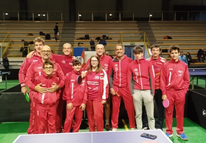 Tennis Tavolo: Diavoli Rossi in evidenza al Trofeo Timbrificio Bonacina