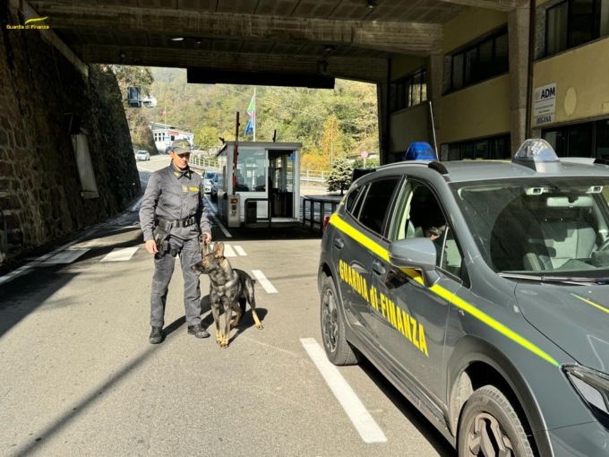 Guardia di Finanza: intensificati i controlli ai valichi di confine con la Svizzera