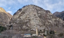 Santuario di Gallivaggio: reti paramassi rimosse con l'esplosivo IL VIDEO