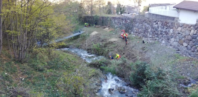 Finalmente è stato ripulito il torrente Rivallone
