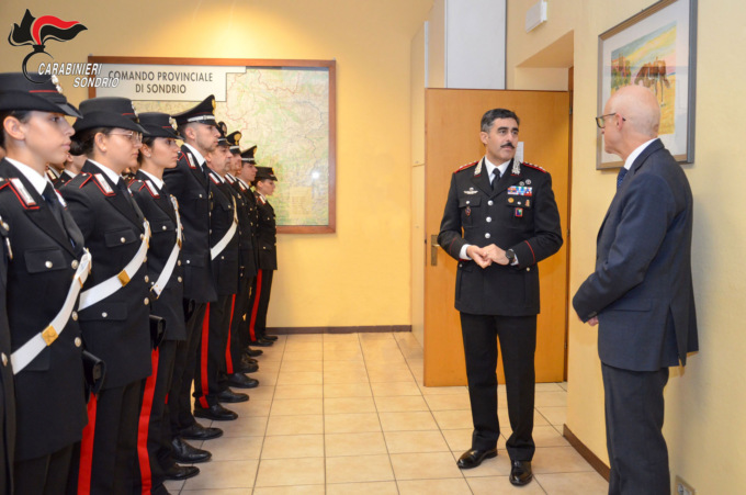 In provincia sono arrivati 33 nuovi carabinieri