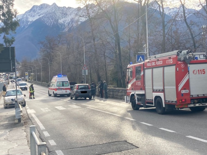 Grave incidente a Chiavenna: donna investita sulle strisce pedonali