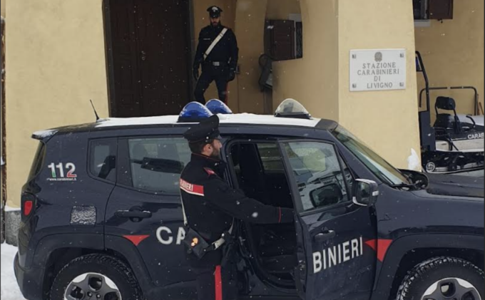 Arrestato a Livigno un 31enne straniero: aggravata la misura cautelare per reati di furto