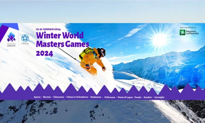 Eventi in Provincia di Sondrio nel Weekend dell'13 e 14 Gennaio 2024:  Winter World Masters Games 2024 - Prima la Valtellina