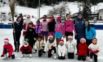 Gli atleti della scuola di pattinaggio artistico Osa on Ice incantano sulla pista di Isolaccia