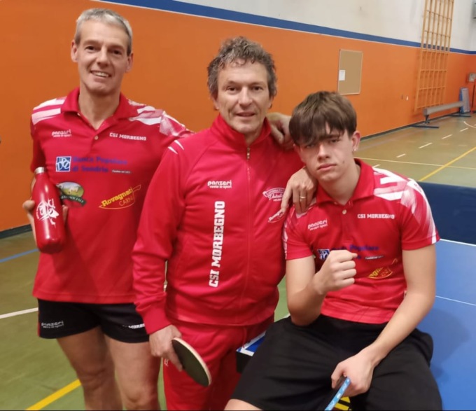 Tennis Tavolo: il CSI Morbegno affronta il girone di ritorno