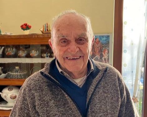 I 100 anni di Amos Cavalletti, figura storica dello sport tiranese