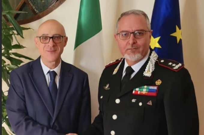 Il Prefetto di Sondrio incontra il Comandante della Legione Carabinieri “Lombardia”