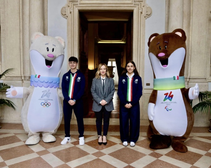 Parte il viaggio delle mascotte sui territori dei Giochi Olimpici e paralimpici invernali 2026