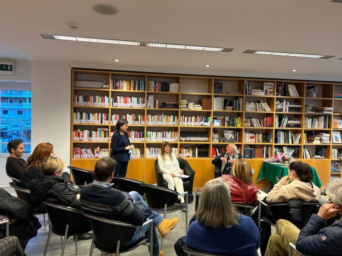 La Biblioteca di Aprica ha ospitato Maria Claudia Riva