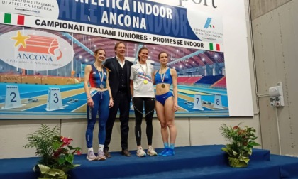 Medaglia di bronzo agli Italiani Indoor per Milena Masolini e Matteo Bardea