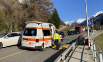 Tre pedoni investiti sulle strisce, coinvolto un neonato: grave incidente a Chiavenna
