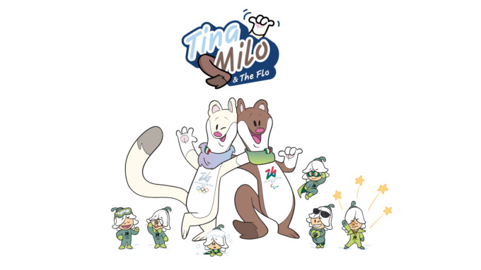 Svelate a Sanremo le mascotte per le Olimpiadi del 2026