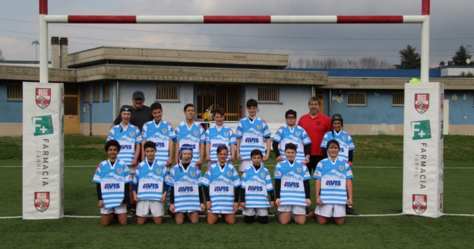 I rugbisti del Sondralo in evidenza al torneo di Rho