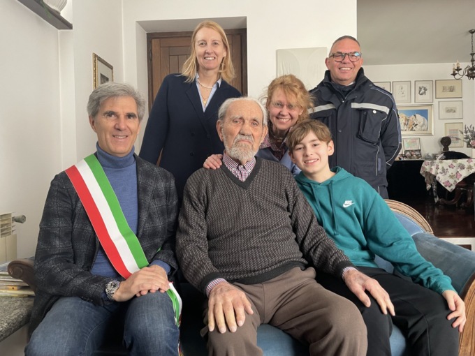 I 100 anni di Gelindo Realini: una lunga vita vissuta per la famiglia e il lavoro