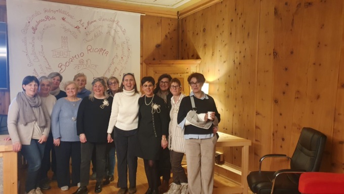 Il lenzuolo sospeso di Bormio Ricama