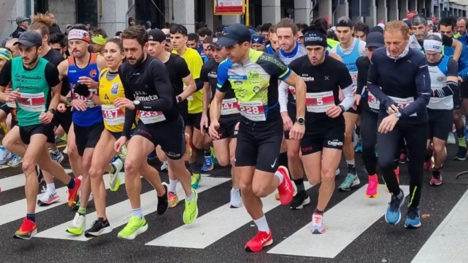 Giacomo Ciaponi (GP Talamona) campione regionale di mezza maratona categoria juniores