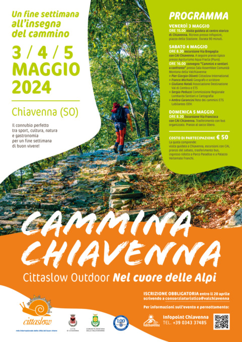 CamminaChiavenna 2024: alla scoperta dei sentieri e delle tradizioni