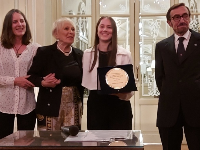 Premio Baumgarden a Medina Girones Iria